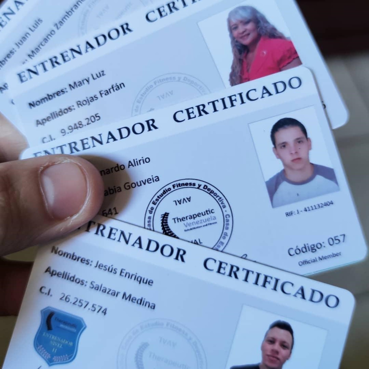Carnet de Identificación Internacional Therapeutic Venezuela