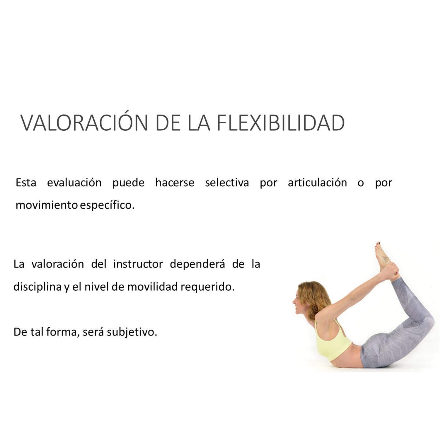 Certificación Instructor de Stretching